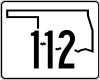 Three-digit state highway shield, Oklahoma &mdash; Regulatory sign &mdash; Guide Signs and Route Markers (Shields)