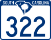 Three-digit state highway shield, South Carolina &mdash; Regulatory sign &mdash; Guide Signs and Route Markers (Shields)