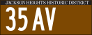 NYC Historic district street sign &mdash; Regulatory sign &mdash; Street Signs