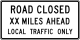 Road Closed Ahead sign &mdash; Regulatory sign &mdash; Road Closed Signs (MUTCD R11-3)