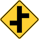 Offset roads, New York and Maryland &mdash; Regulatory sign &mdash; Turns, Curves, Intersections Signs