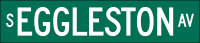 Chicago Street Sign &mdash; Regulatory sign &mdash; Street Signs