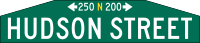 Philadelphia street sign &mdash; Regulatory sign &mdash; Street Signs