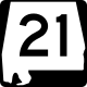 Two-digit state route shield, Alabama &mdash; Regulatory sign &mdash; Guide Signs and Route Markers (Shields)