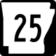 Two-digit state highway shield, Arkansas &mdash; Regulatory sign &mdash; Guide Signs and Route Markers (Shields)