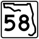 Two-digit state highway shield, Florida &mdash; Regulatory sign &mdash; Guide Signs and Route Markers (Shields)