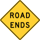 Road ends, Missouri &mdash; Regulatory sign &mdash; Dead End Streets and No Passing Zones Signs