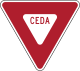 Yield, Puerto Rico &mdash; Regulatory sign &mdash; Stop and Yield Signs (MUTCD-PR R1-2)
