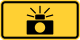 Traffic enforcement camera plaque &mdash; Regulatory sign &mdash; Supplemental Plaques Signs (MUTCD W16-10P)