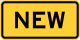 New plaque &mdash; Regulatory sign &mdash; Supplemental Plaques Signs (MUTCD W16-15P)