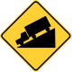 Steep grade/hill &mdash; Regulatory sign &mdash; Divided Highways and Hills Signs (MUTCD W7-1)