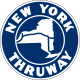 New York State Thruway shield &mdash; Regulatory sign &mdash; Guide Signs and Route Markers (Shields)