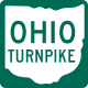 Ohio Turnpike shield &mdash; Regulatory sign &mdash; Guide Signs and Route Markers (Shields)