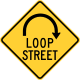 Loop street, Pennsylvania &mdash; Regulatory sign &mdash; Dead End Streets and No Passing Zones Signs