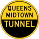 Queens-Midtown Tunnel shield &mdash; Regulatory sign &mdash; Guide Signs and Route Markers (Shields)
