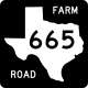 Farm-to-market road shield, Texas &mdash; Regulatory sign &mdash; Guide Signs and Route Markers (Shields)