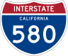 Three-digit interstate route shield, California &mdash; Regulatory sign &mdash; Guide Signs and Route Markers (Shields)